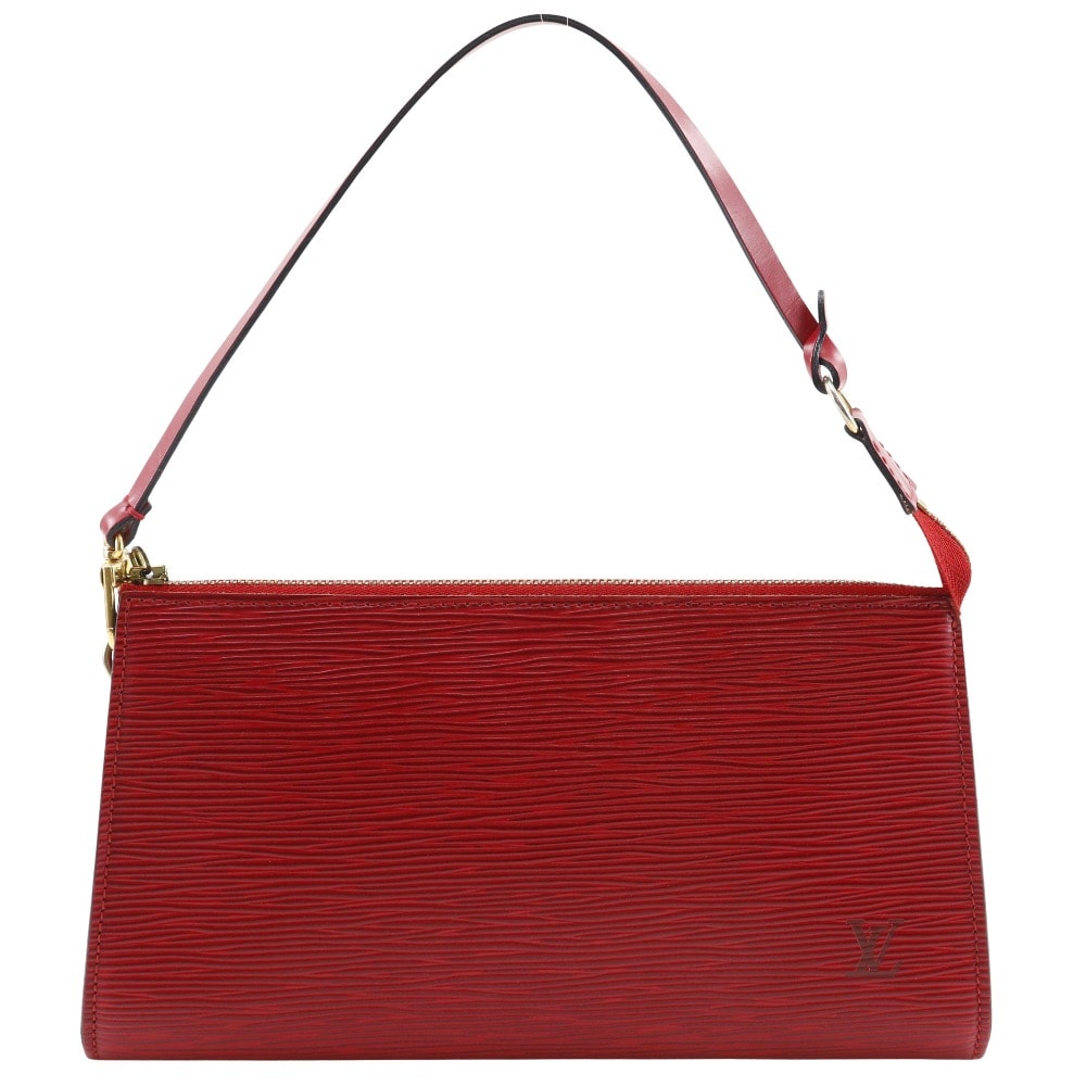 Louis Vuitton Epi Pochette Accessoires "Castilian Red"
