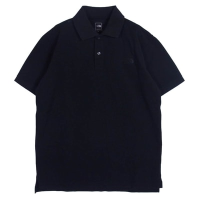 THE NORTH FACE ノースフェイス ポロシャツ NT21738 S/S Cool Buisiness Polo クールビジネス 半袖 ポロ シャツ ブラック系 XL【中古】
