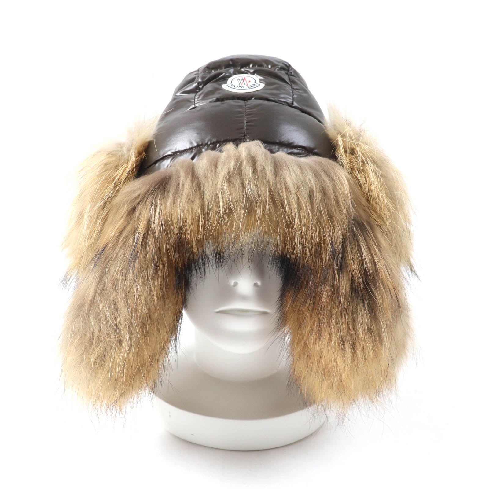 極美品 モンクレール
 その他帽子 ブラウン レディース S