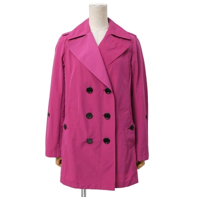 BURBERRY バーバリー コート サイズ38 はっ水加工 ダブルブレスト 軽量 トレンチ ブランド古着【中古】20260121/RA7347