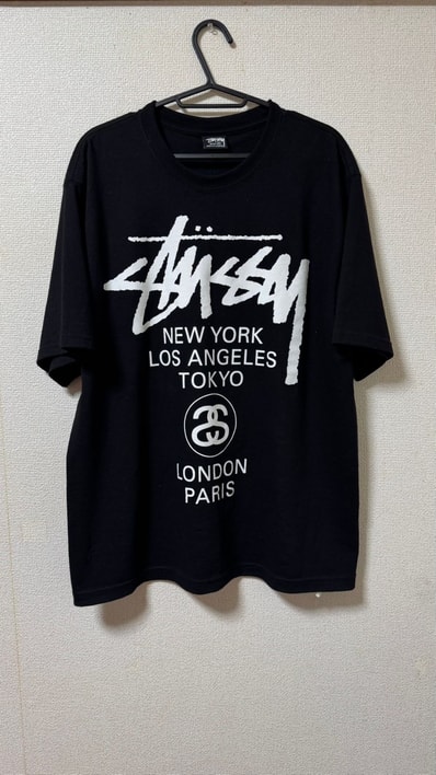 Stussy World Tour Tee "Black" (2025/2026) 3903962