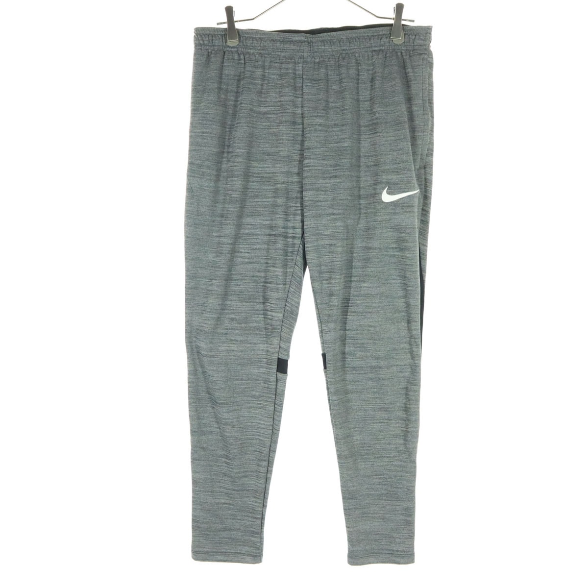 美品 NIKE ナイキ スウッシュ トレーニング ロングパンツ XL グレー 裾ファスナー