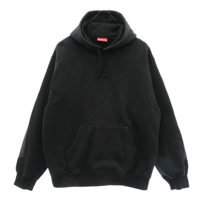 Supreme シュプリーム パーカー 21SS Big Logo Hooded Sweatshirt BlacK ビッグロゴ フーデッド スウェットシャツ プルオーバー パーカー ブラック系 M【中古】