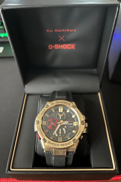 Casio G-Shock GSTB100RH-1A - 54mmm in Stainless Steel