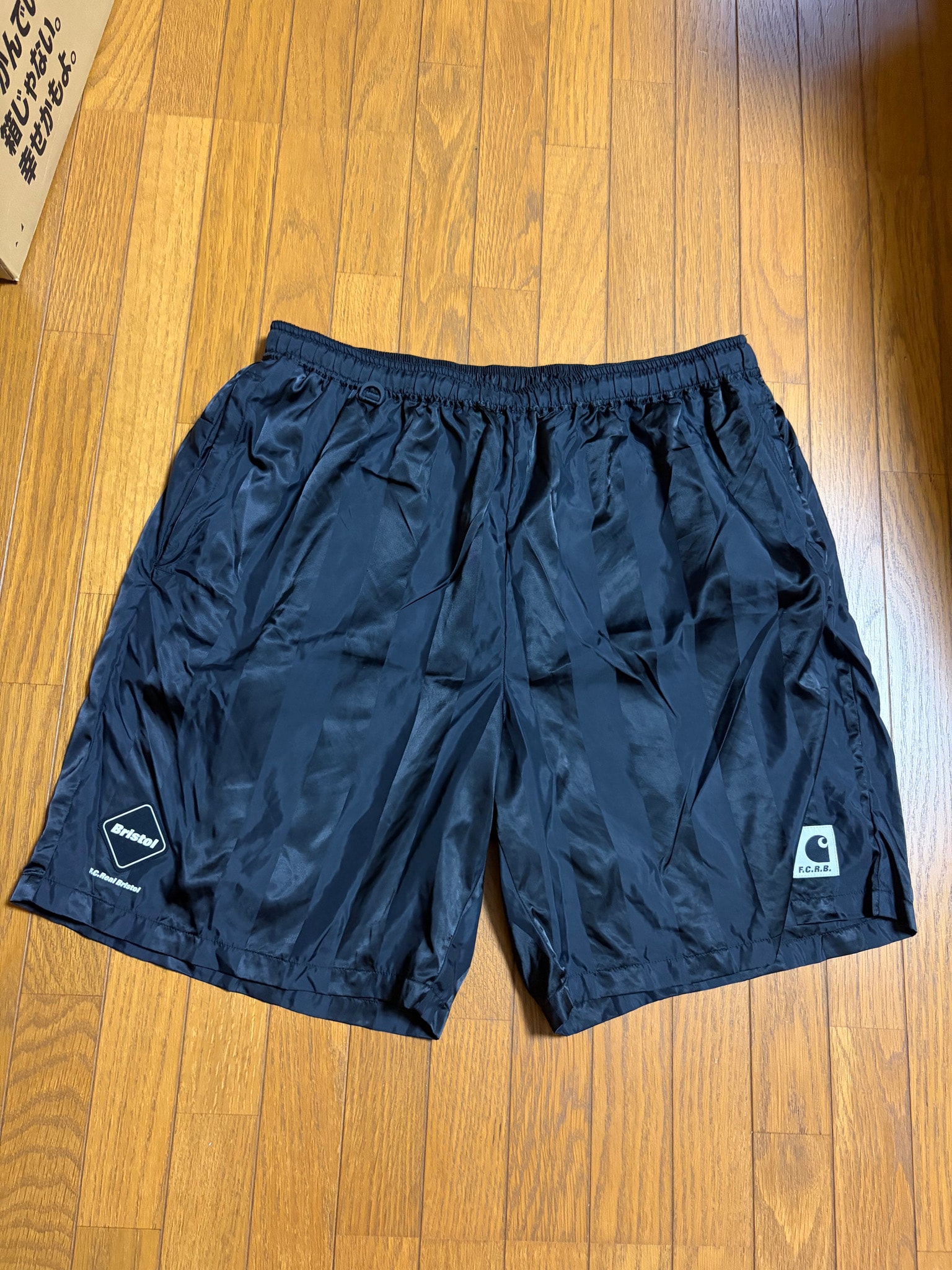 F.C.Real Bristol x Carhartt WIP Game Shorts "Black"