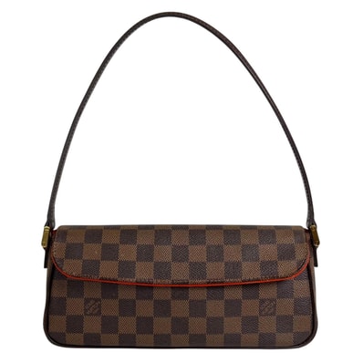 美品 LOUIS VUITTON ルイ・ヴィトン レコレータ N51299 ショルダーバッグ ダミエキャンバス ブラウン レディース ワンショルダー【中古】