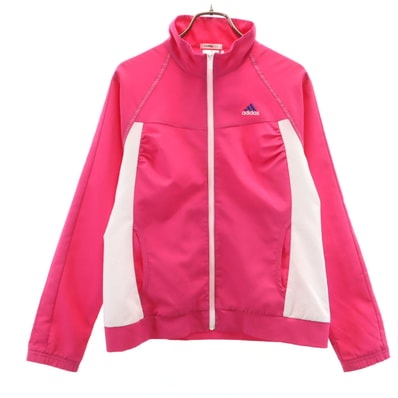 adidas アディダス ジップジャケット M ピンク