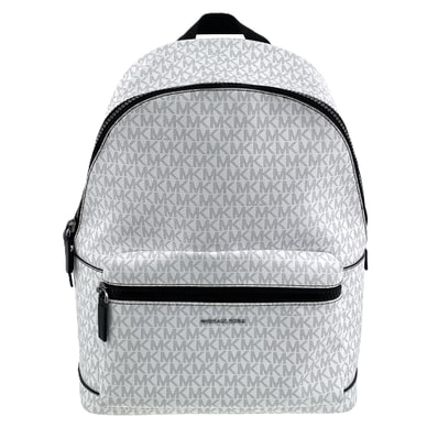 Michael Kors マイケルコース バックパック リュック・デイパック 37U9LCRB3B PVC ホワイト メンズ【中古】