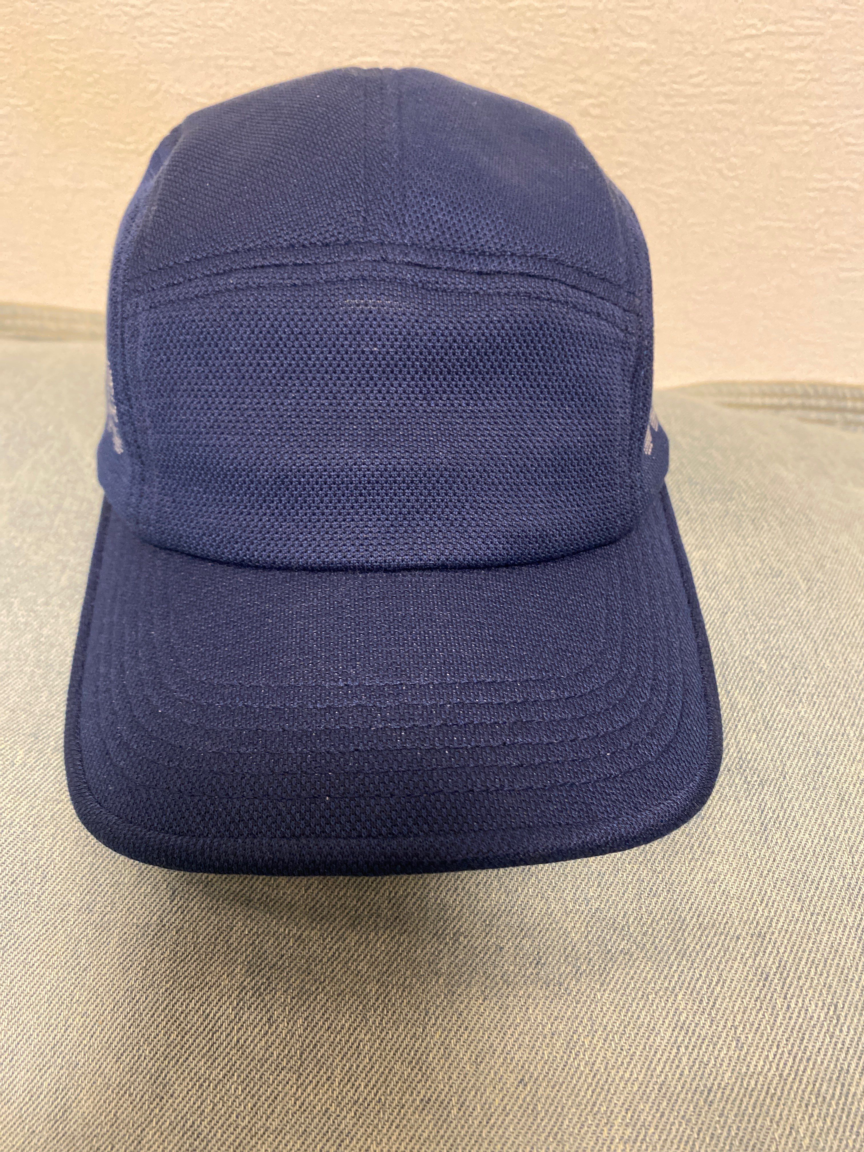 Supreme Jacquard Pique Camp Cap "Navy"