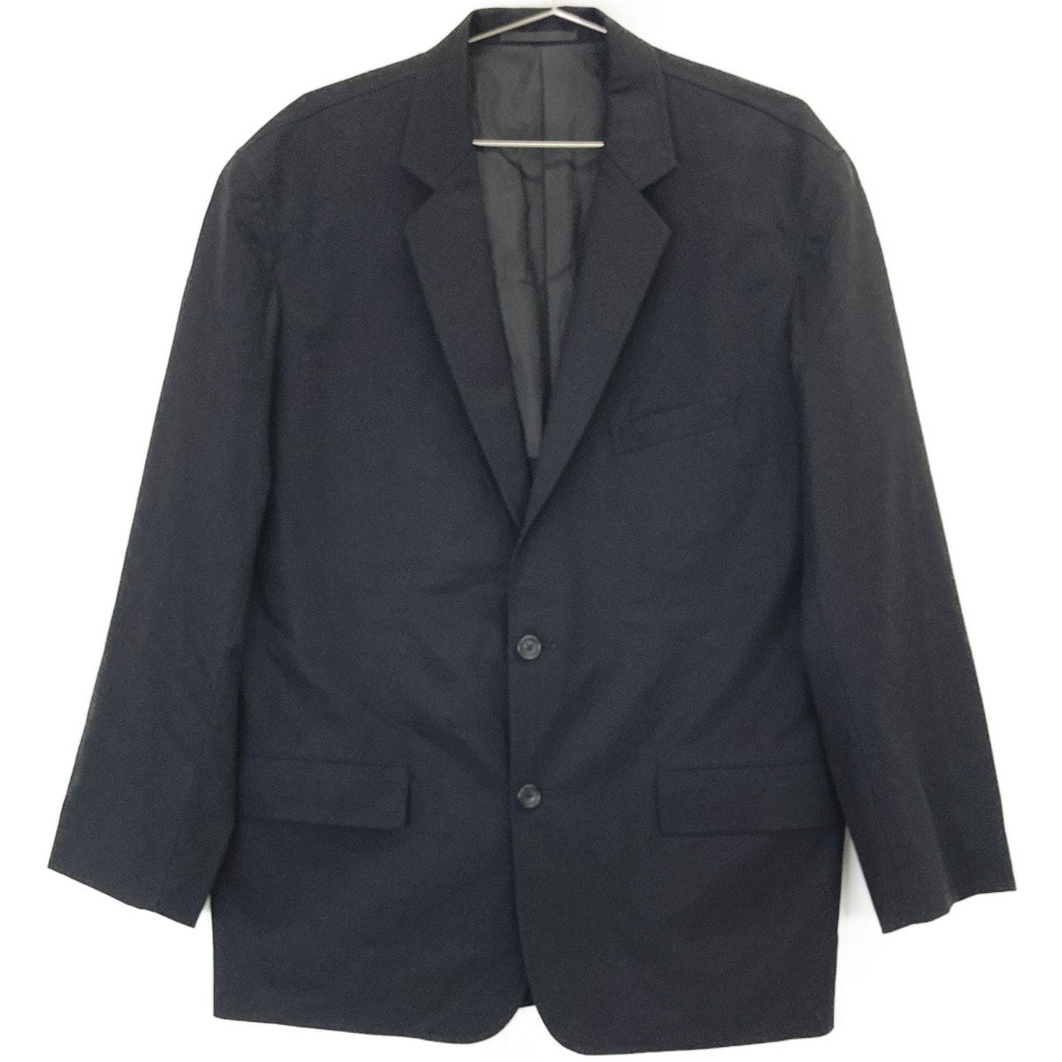 グラフペーパー GM253-20046B ブラック Wooly Cotton Twill Single Jacket 2Bシングルジャケット 1