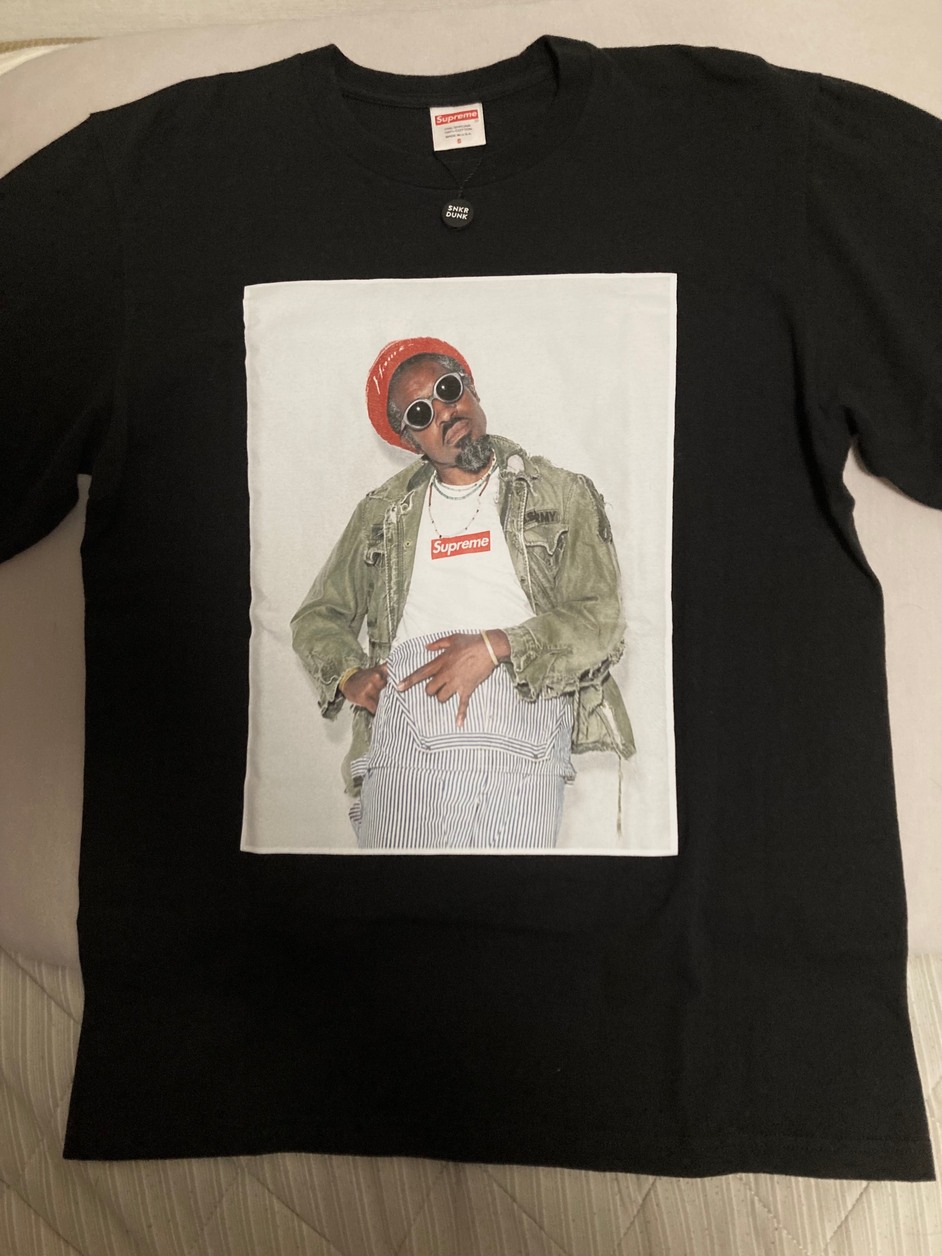 Supreme Andre 3000 Tee "Black"
