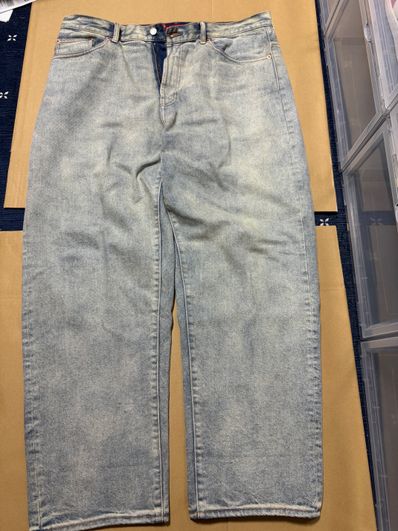 Supreme Baggy Jean "Dirty Indigo" (23SS)