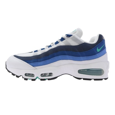 NIKE ナイキ スニーカー Air Max 95 Big Bubble エアマックス 95 ビッグバブル スニーカー ホワイト系 ブルー系 28cm【新古品】【未使用】【中古】
