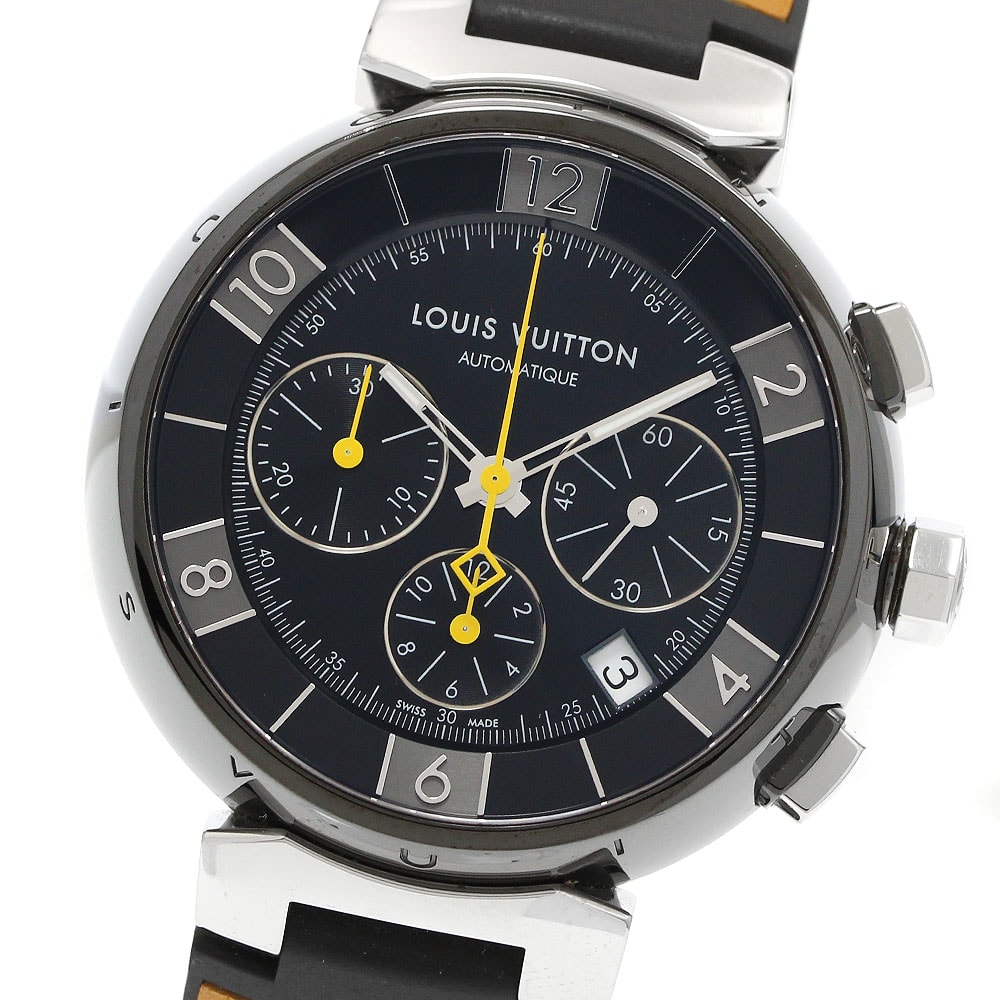 ☆良品 ルイ・ヴィトン タンブール インブラック Q112J メンズ 【中古】