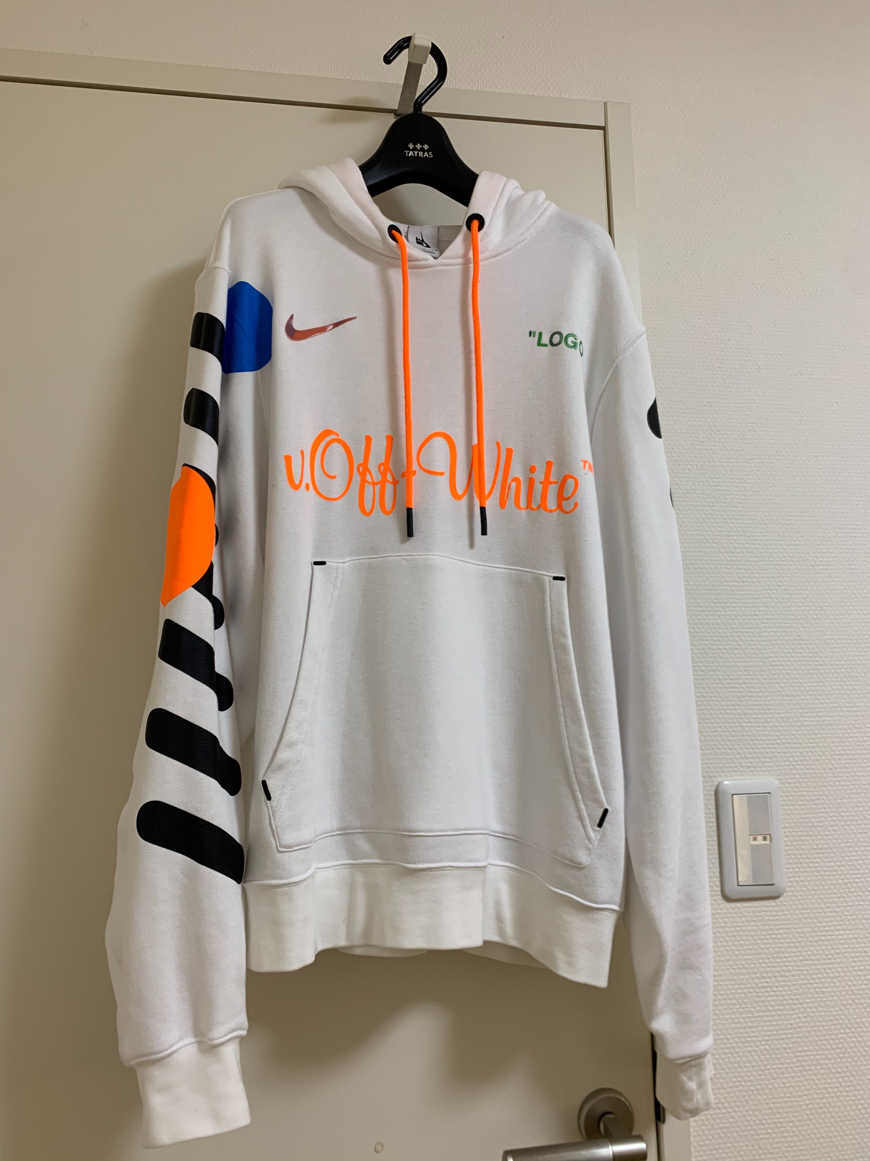 OFF-WHITE / Nikelab Mercurial NRG X Hoodie "White"