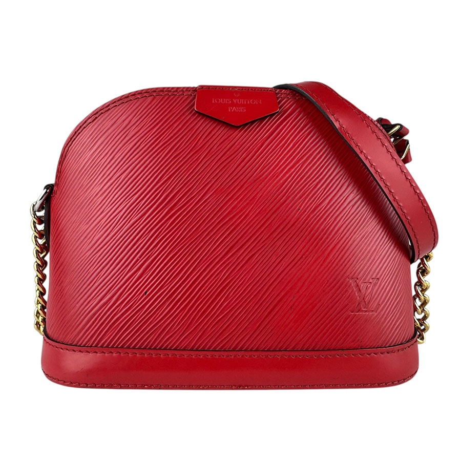 ルイ ヴィトン LOUIS VUITTON ショルダーバッグ エピ アルマMINIチェーン エピレザー コクリコ レディース M51404【中古】 z9061