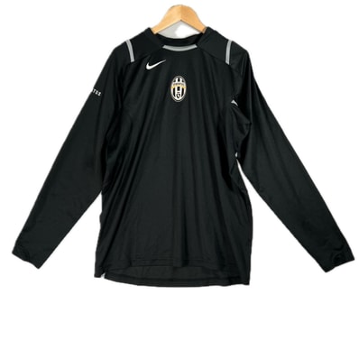 NIKE ナイキ ブランドロゴ 秋冬 AW 長袖Tシャツ ポリエステル ブラック メンズ L【古着】【中古】