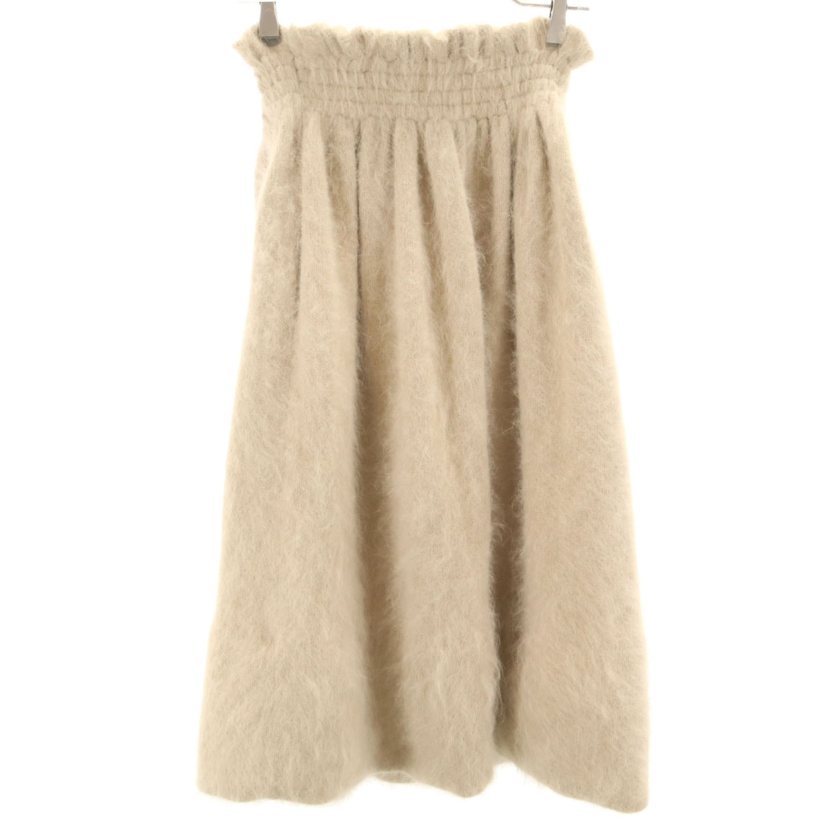 GIVENCHY ジバンシィ イタリア製 アンゴラブレンド ロング丈 スカート XS ベージュ