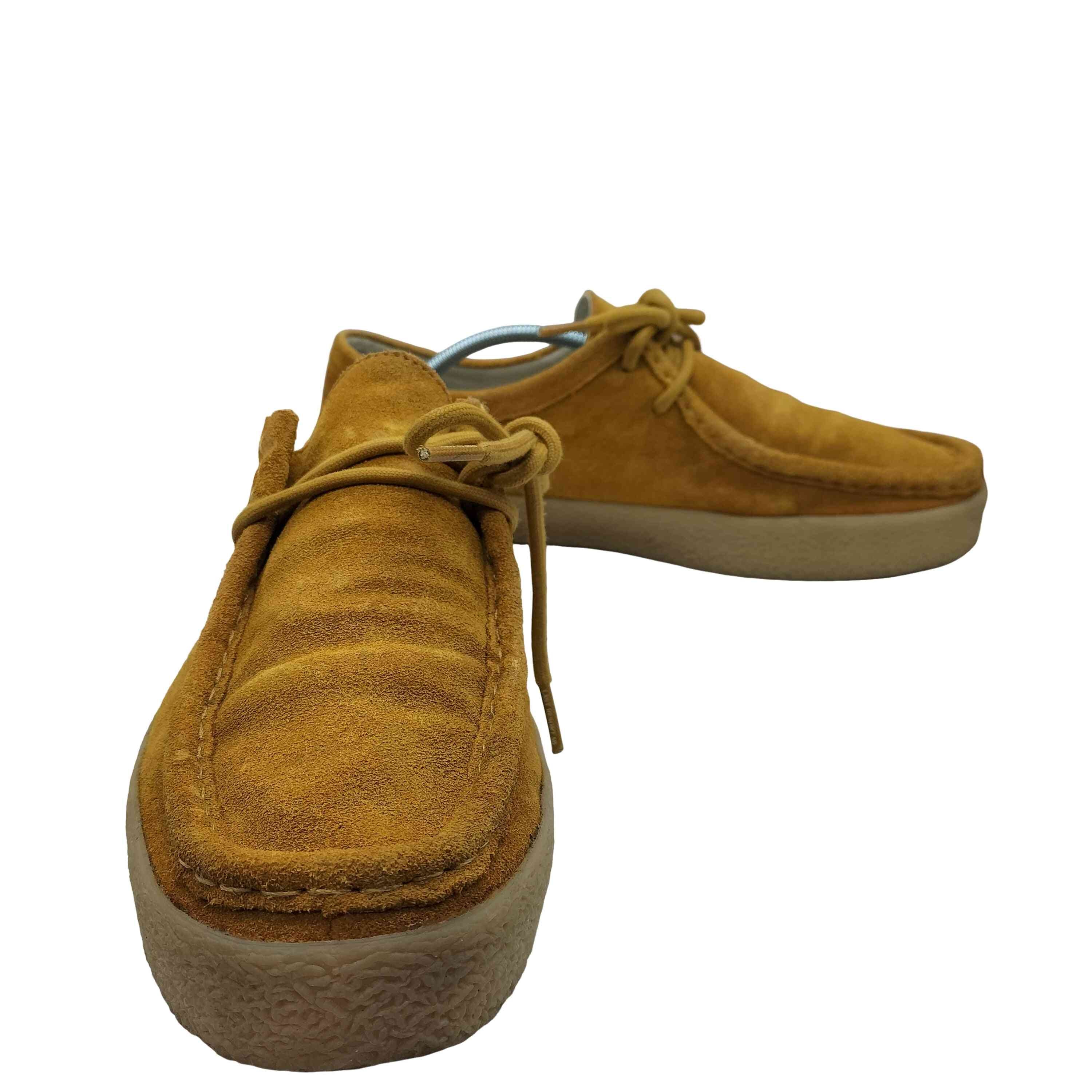 VM-006-MOC LO GOLDEN BROWN GUM モック スウェード ローカット スニーカー【1140914343752】