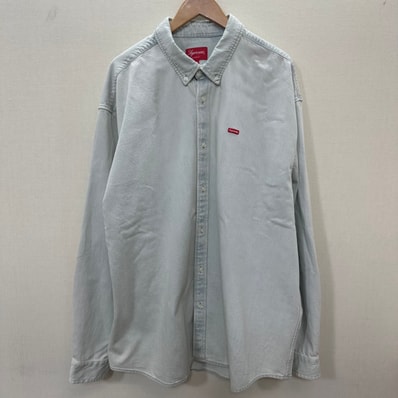 Supreme Small Box Shirt "Denim" (23SS)
