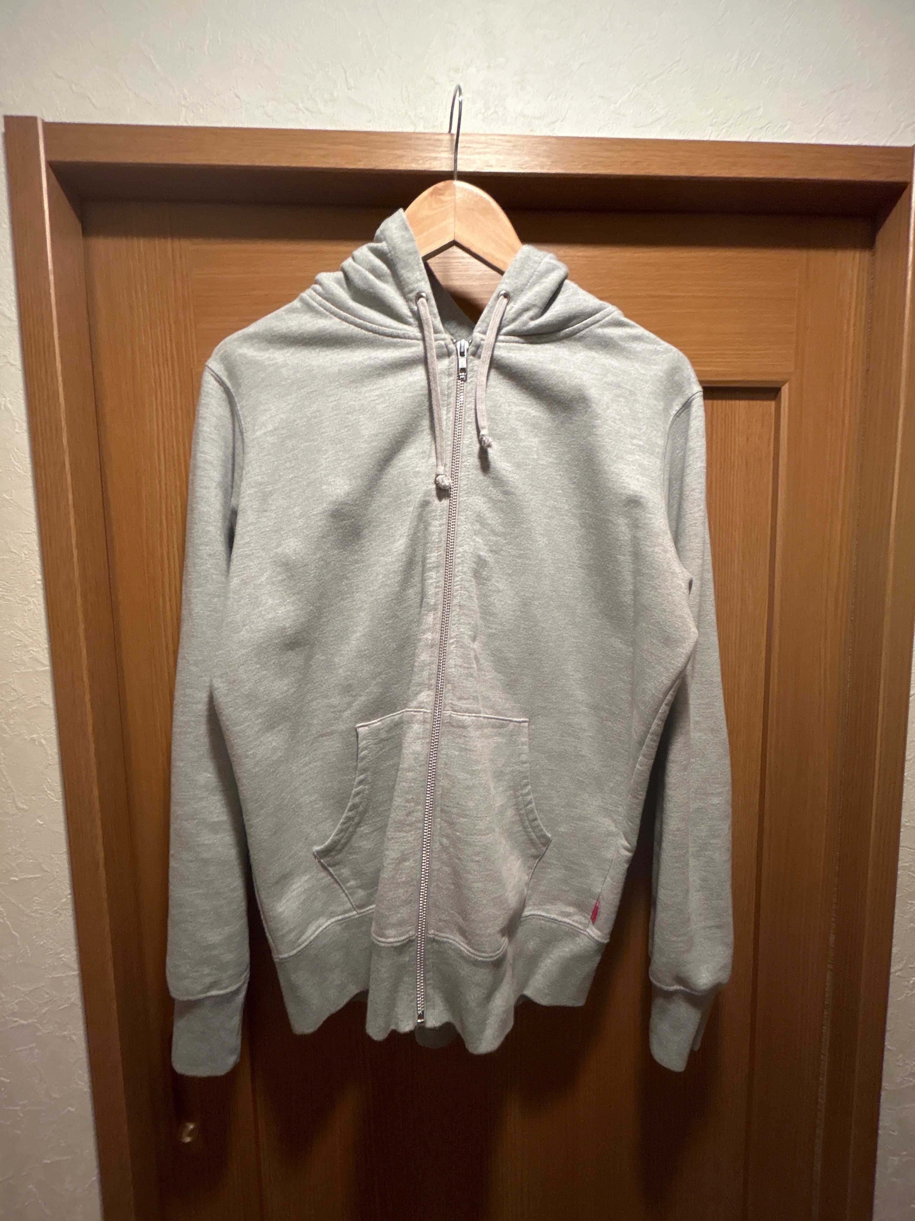 Supreme × ANTIHERO Back Logo Zip Up SweatShirt "Grey"