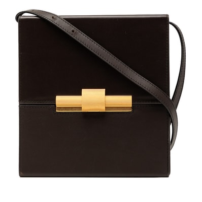 ボッテガヴェネタ DAISEY デイジー 斜め掛け ショルダーバッグ ブラウン レザー レディース BOTTEGAVENETA 【中古】