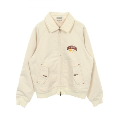 ディオール Dior DIOR × Denim Tears デニムジャケット 衣料品 アウター コットン メンズ アイボリー系 393D493AY525 【中古】
