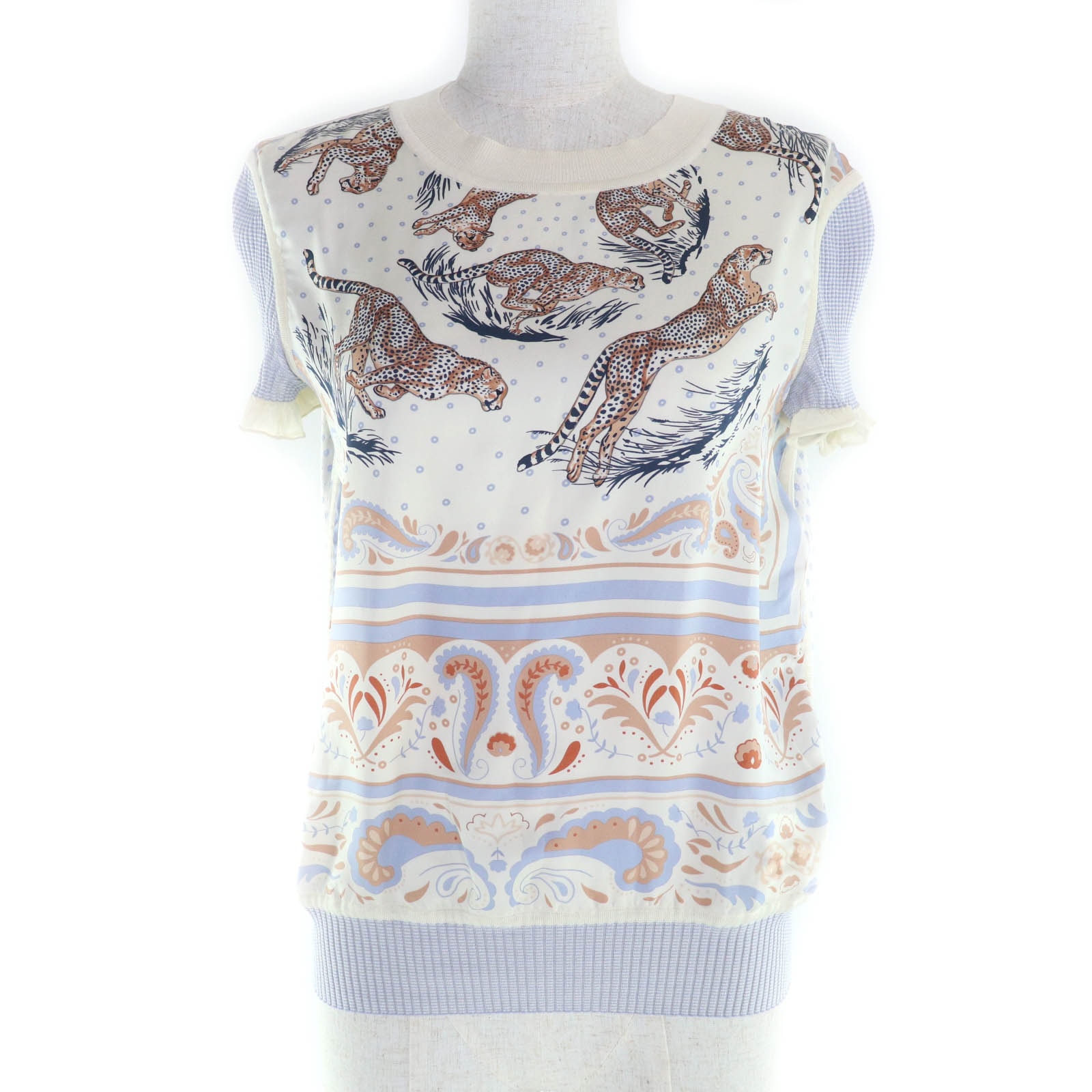 未使用品 エルメス トップス マルチ レディース 40 5E2821DS