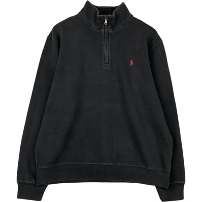 古着 ラルフローレン Ralph Lauren POLO by Ralph Lauren ハーフジップスウェットシャツ トレーナー メンズXL相当/eaa647552