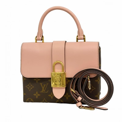 【6dd4715-k】ルイヴィトン ハンドバッグ モノグラム ロッキーBB M44080 ブラウン ローズプードル 2wayバッグ【中古】レディース