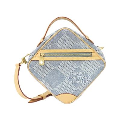 ルイヴィトン ダミエ デニム 3D チェス メッセンジャー N40706 ショルダーバッグ