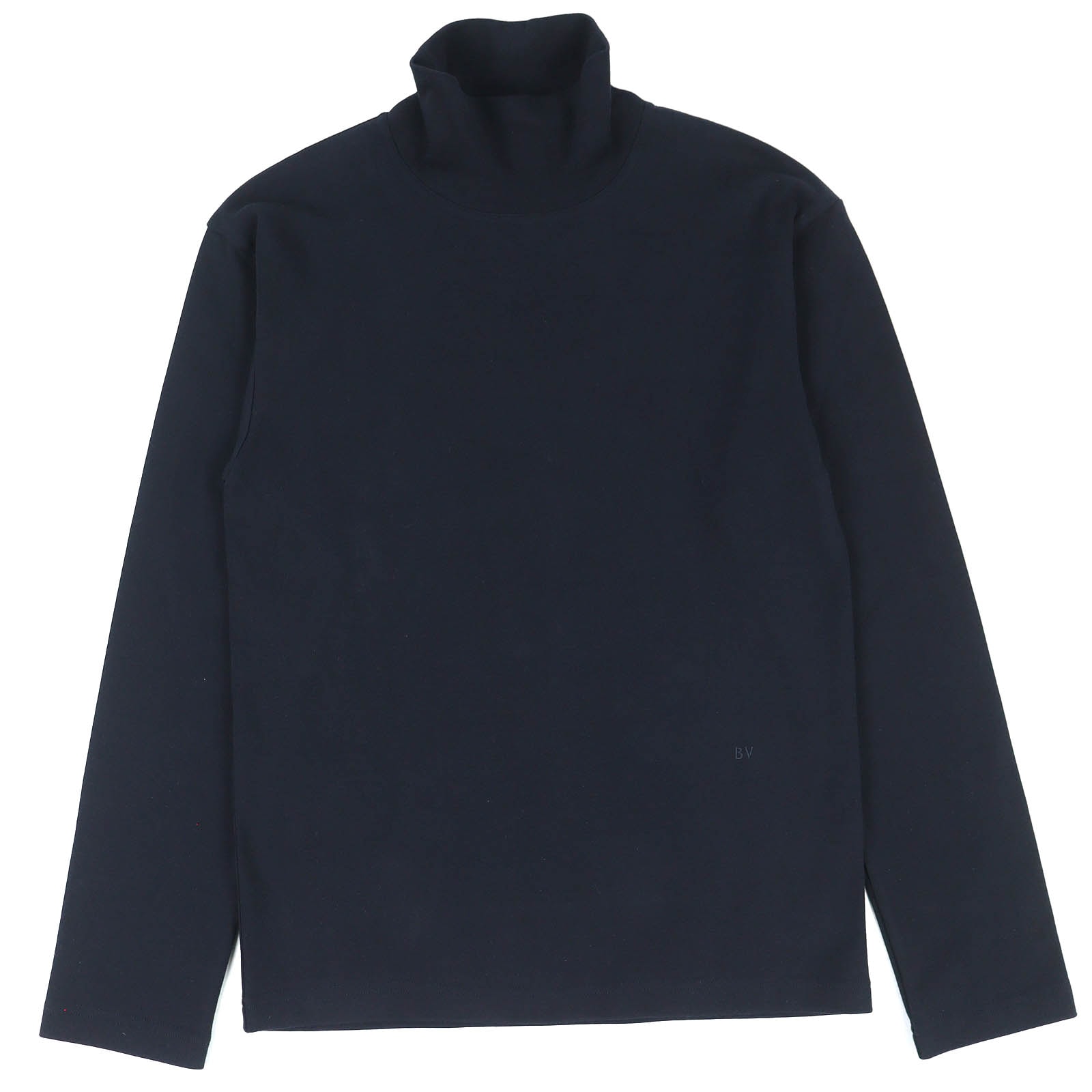 極美品 ボッテガヴェネタ ロゴ刺繍 ハイネック 長袖トップス XS 725652