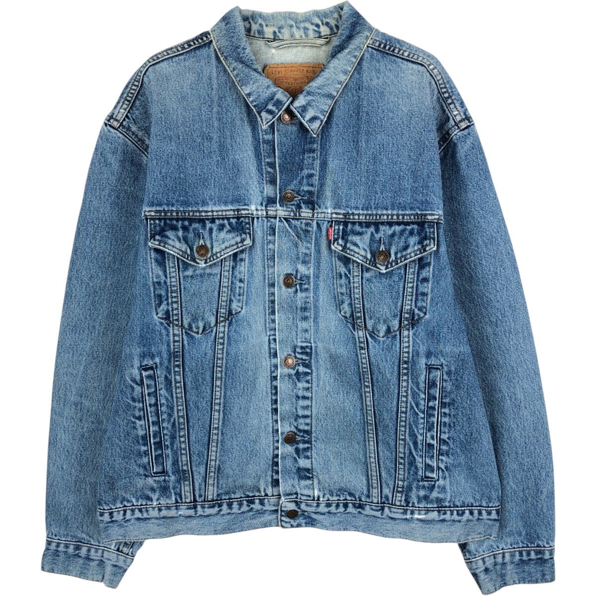 古着 90年代 リーバイス Levi's 70503-0216 デニムジャケット Gジャン メンズXL相当 ヴィンテージ/eaa666577