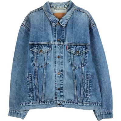 古着 90年代 リーバイス Levi's 70503-0216 デニムジャケット Gジャン メンズXL相当 ヴィンテージ/eaa666577