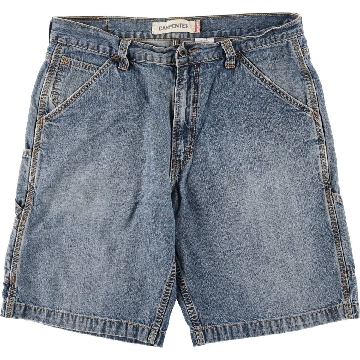 古着 リーバイス Levi's CARPENTER デニムペインターショーツ ハーフパンツ メンズw35相当/eaa553662