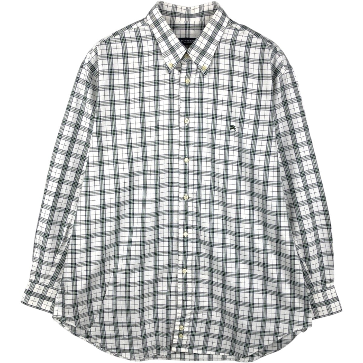 古着 バーバリー Burberry's BURBERRY LONDON 長袖 ボタンダウンチェックシャツ メンズXL相当/eaa666747