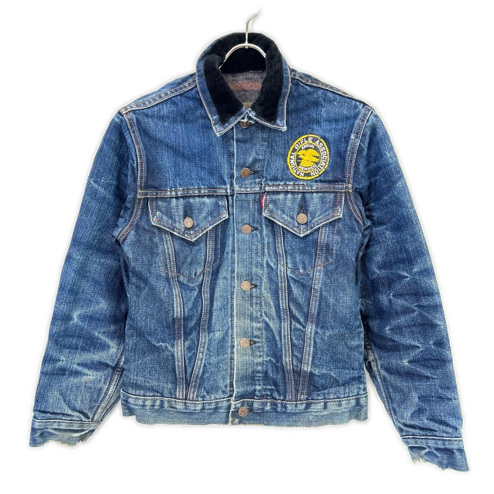 リーバイス 70's BIG E 4th 裏地ブランケット デニムジャケット 表記なし