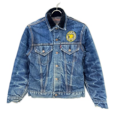 リーバイス 70's BIG E 4th 裏地ブランケット デニムジャケット 表記なし