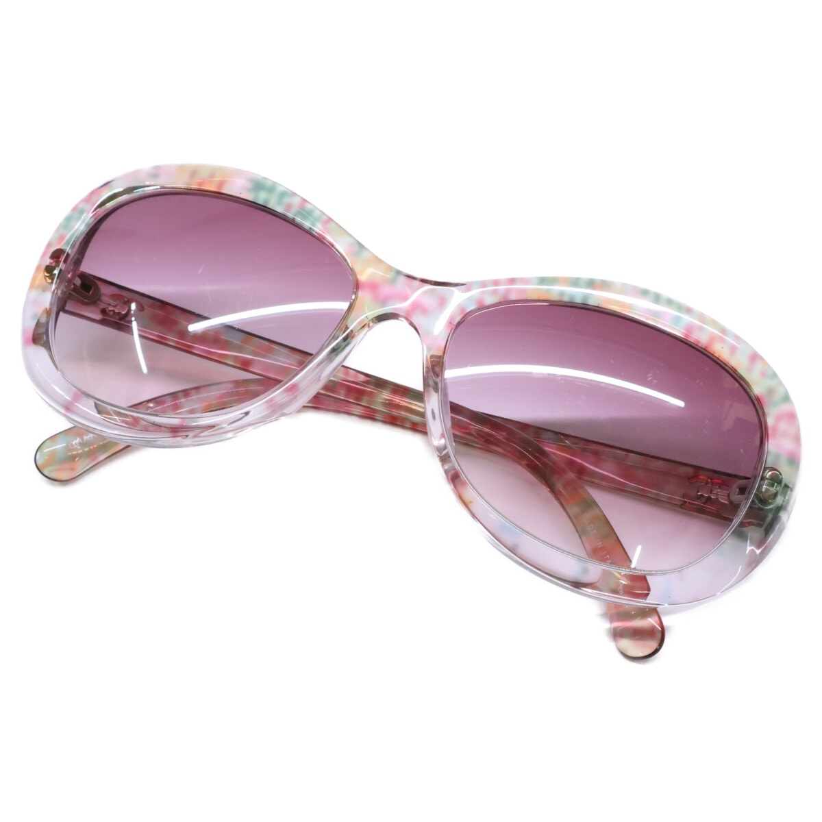 シャネル 5219-A C.1313/3P ココマーク バタフライシェイプ 57□17 135