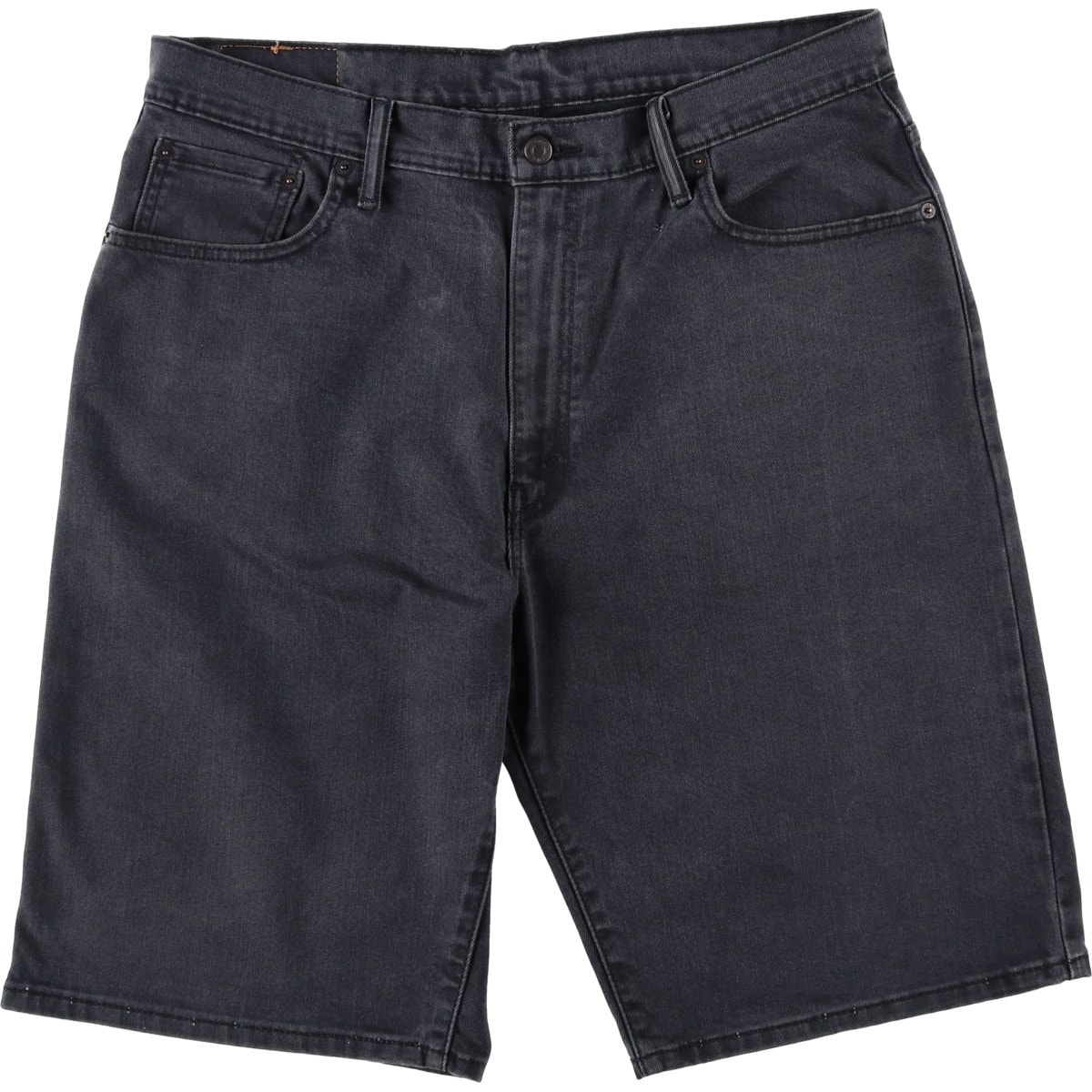 古着 リーバイス Levi's 569 ブラックデニムショーツ ハーフパンツ メンズw38相当/eaa643765