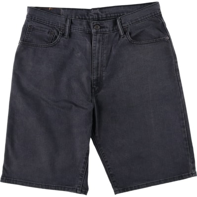 古着 リーバイス Levi's 569 ブラックデニムショーツ ハーフパンツ メンズw38相当/eaa643765