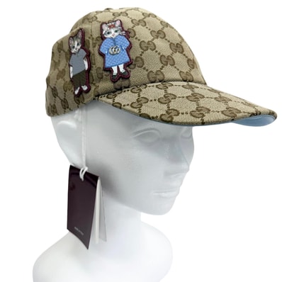 未使用品 グッチ ヒグチユウコ キャップ ベージュ メンズ M/57cm