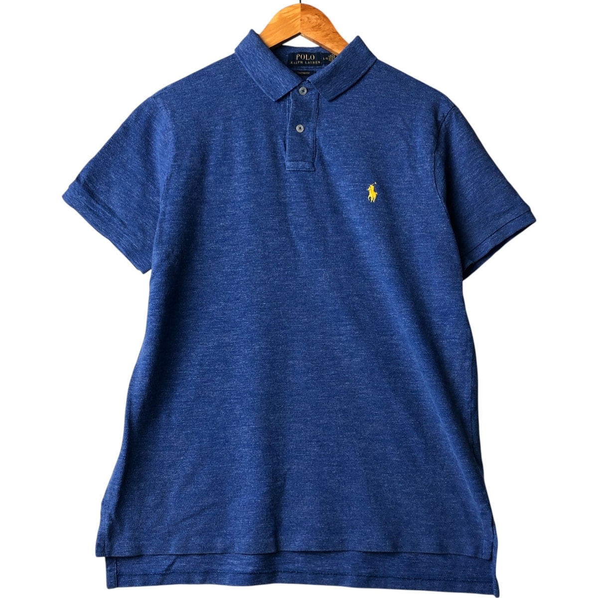 古着 ラルフローレン Ralph Lauren POLO RALPH LAUREN CUSTOM FIT 半袖 ポロシャツ メンズL相当/eaa567034