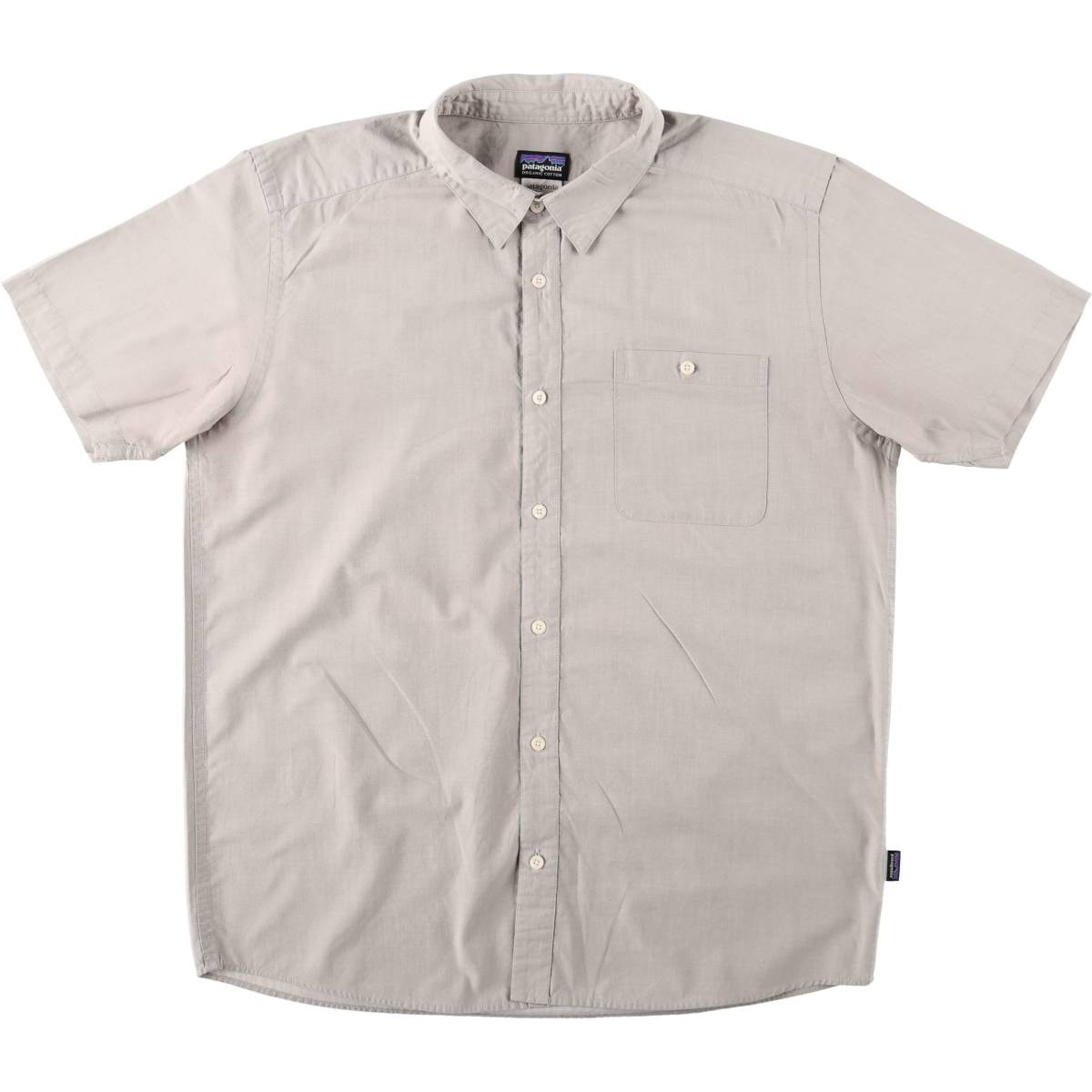 古着 パタゴニア Patagonia ORGANIC COTTON オーガニックコットン 52691SP15 半袖 コットンシャツ メンズL相当/eaa674561