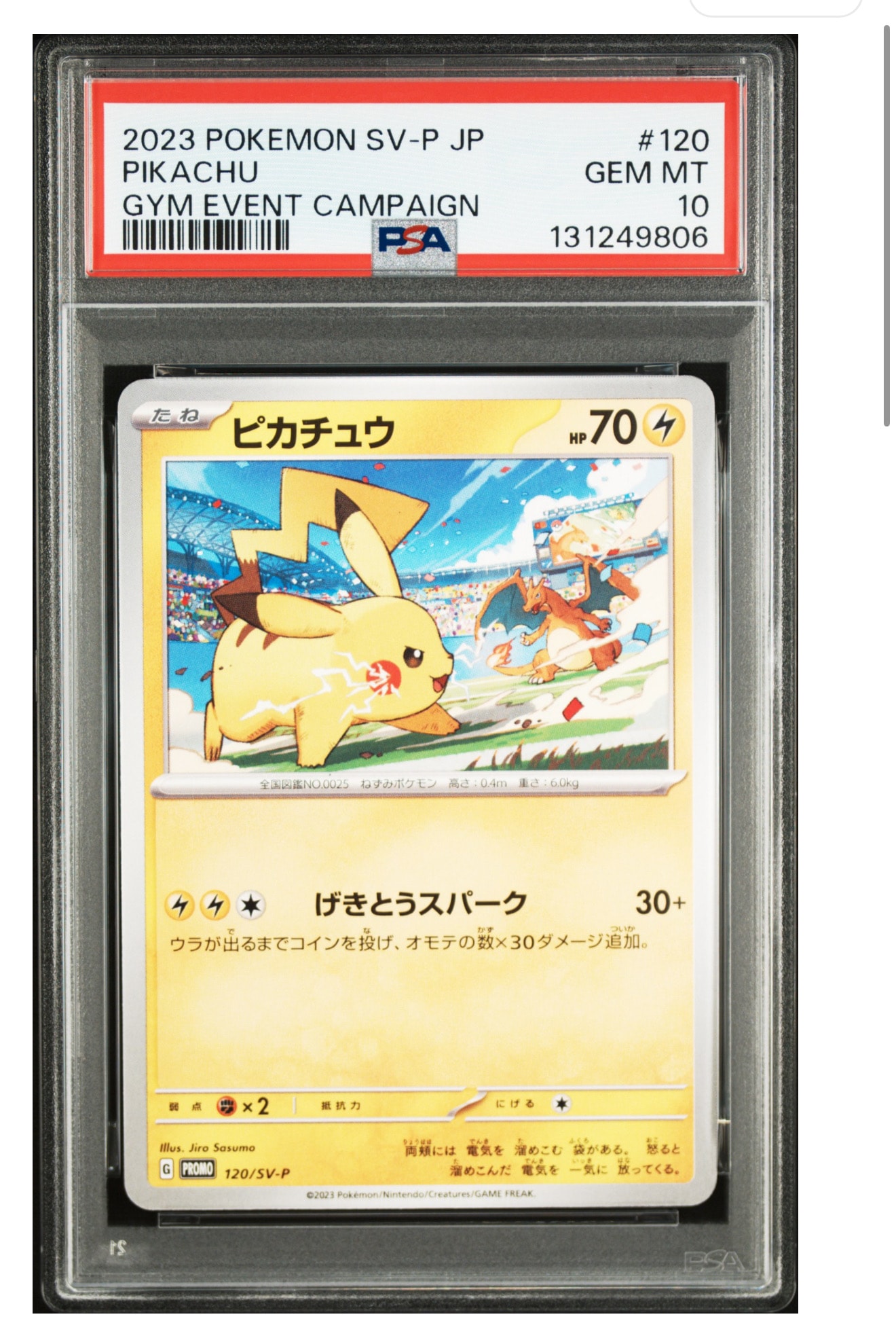 ピカチュウ: プロモ [SV-P 120](プロモーションカード「SV-P」)