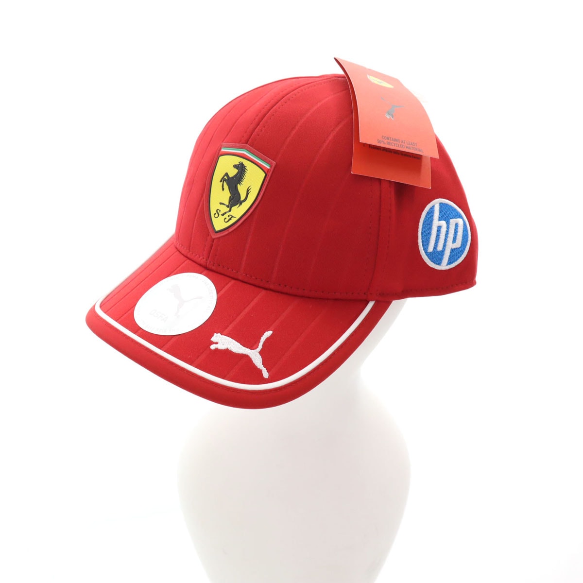 未使用 PUMA プーマ Ferrari フェラーリ コラボ ハミルトン キャップ OSFA レッド 帽子