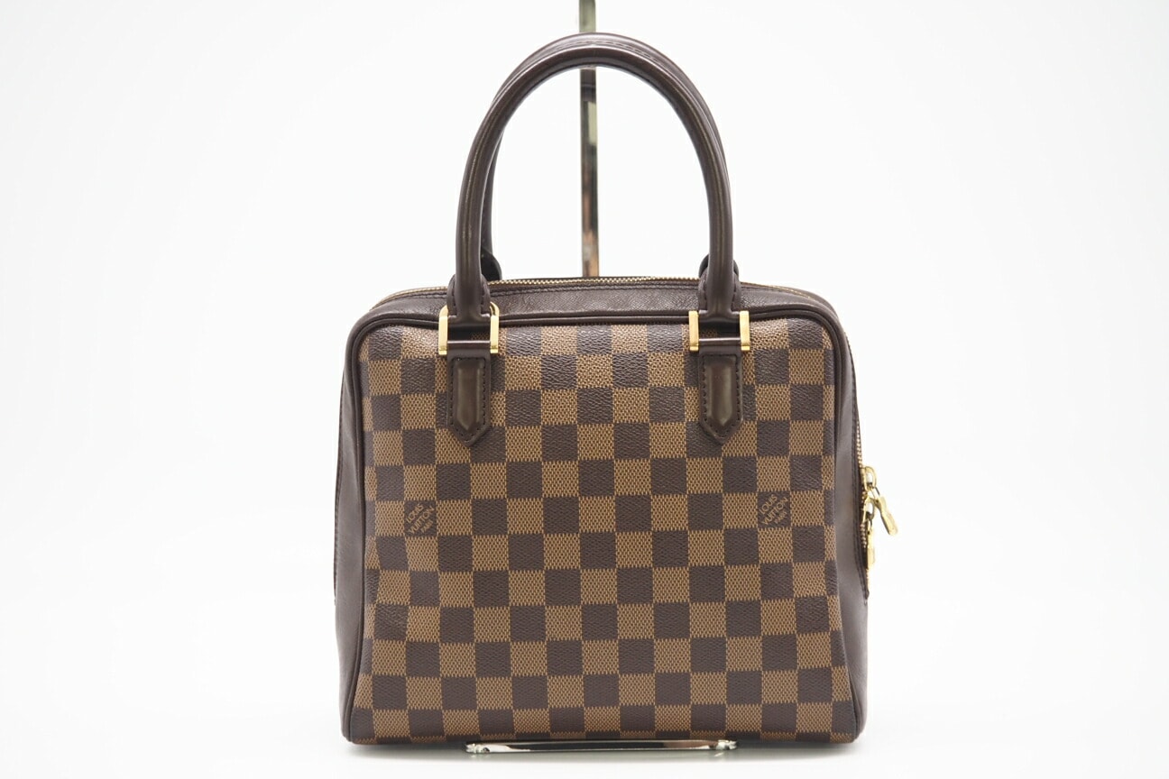 LOUIS VUITTON ルイ・ヴィトン ダミエ ブレラ N51150 ハンドバッグ ブラウン コーティングキャンバス レディース