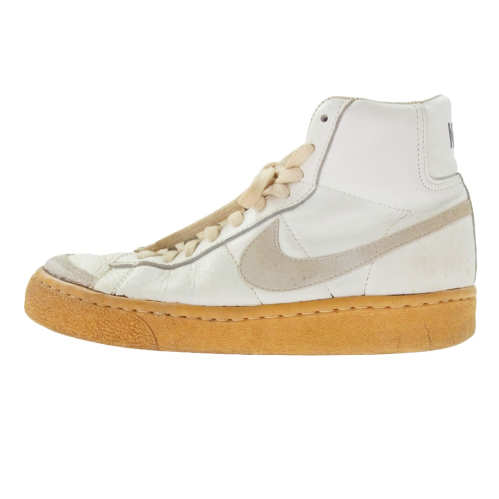 NIKE ナイキ スニーカー 【観賞用】79年製  BLAZER ブレザー 韓国製 MADE IN KOREA ホワイト系 6.5【中古】