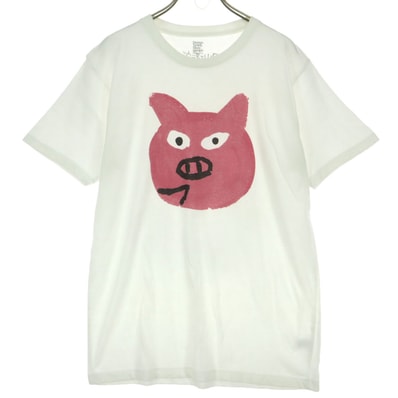 美品 graniph グラニフ 半袖 アトリエブラヴォ Tシャツ M ホワイト