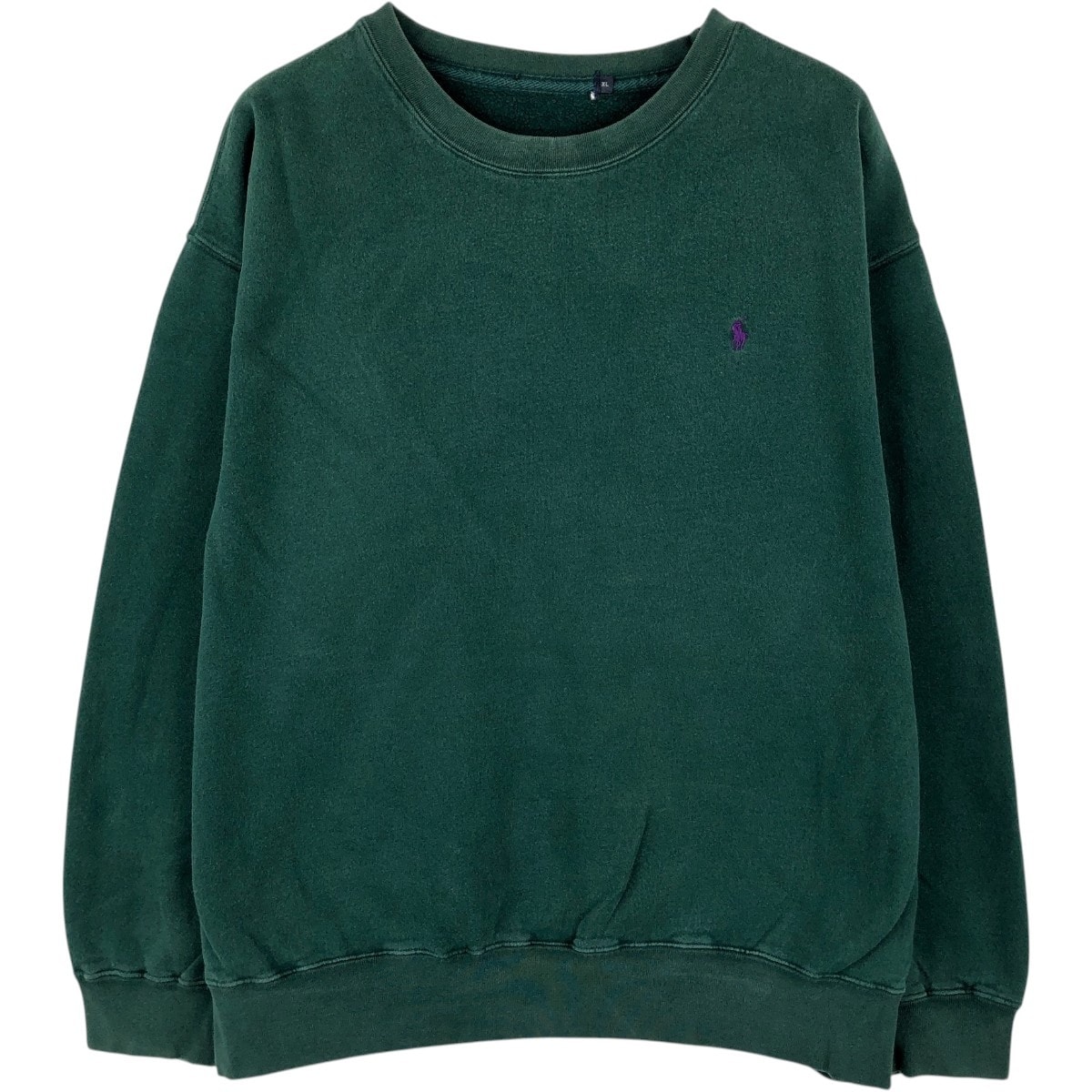 古着 ラルフローレン Ralph Lauren 無地 ブランクスウェットシャツ トレーナー メンズXL相当/eaa670622